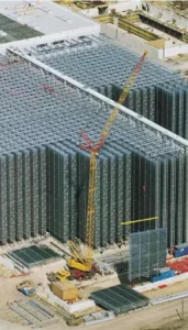 High Bay Storage in construction
